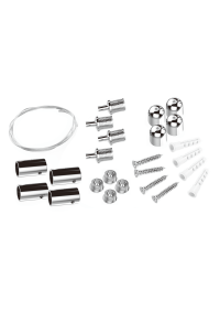 4 STEEL WIRES KIT FOR PENDANT INSTALLATION OF  OTIS*N, ROVE, DEBA & TREGO LED PANELS