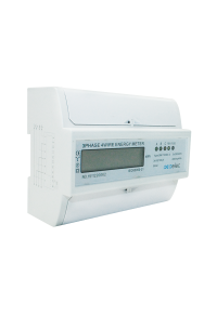 DIN-RAIL ENERGY kWh METER DIGITAL 3P+N DIRECT CONECT. 10(100)A 3x230/400VAC 5+1DIG. LCD 7Μ
 
