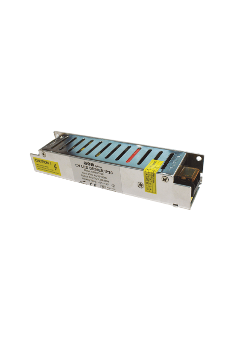 METAL CV LED DRIVER 80W 230V AC-24V DC 3.33A IP20 WITH TERMINAL
