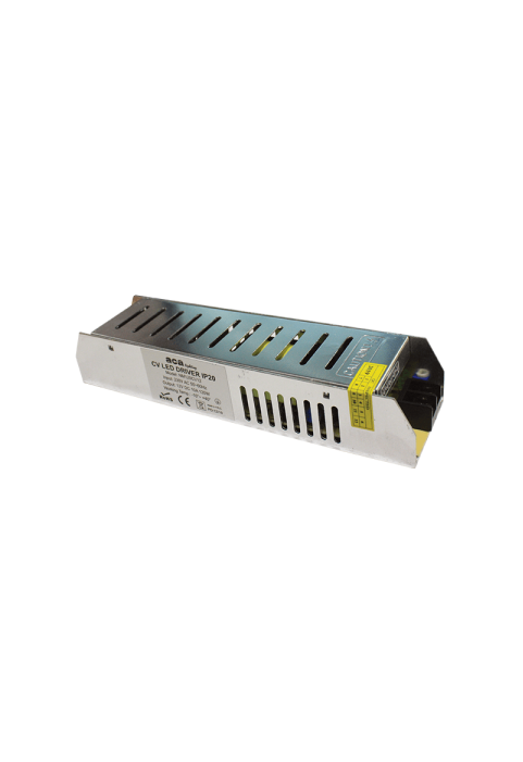 METAL CV LED DRIVER 120W 230V AC-12V DC 10A IP20 WITH TERMINAL