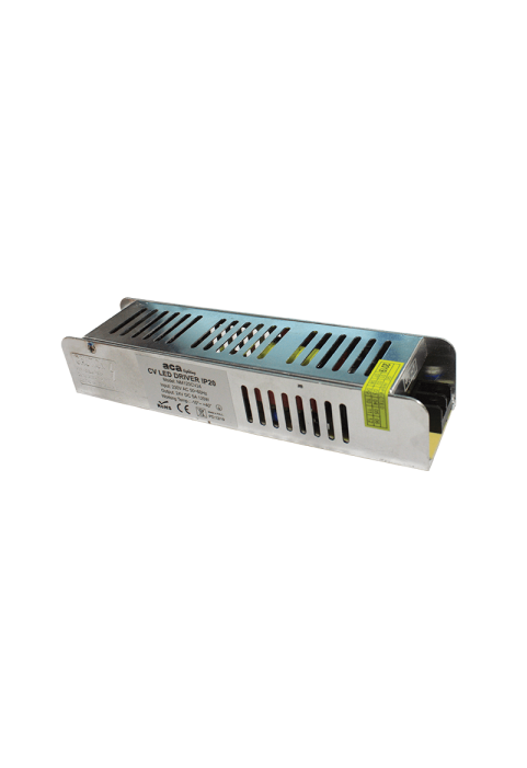 METAL CV LED DRIVER 120W 230V AC-24V DC 5A IP20 WITH TERMINAL