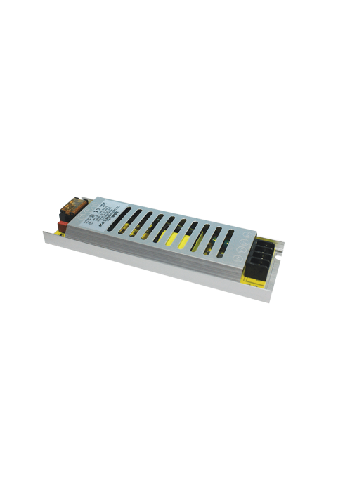 SLIM METAL CV LED DRIVER 60W 230V AC-12V DC 5A IP20 WITH TERMINAL
