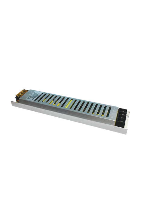 SLIM METAL CV LED DRIVER 150W 230V AC-12V DC 12.5A IP20 WITH TERMINAL