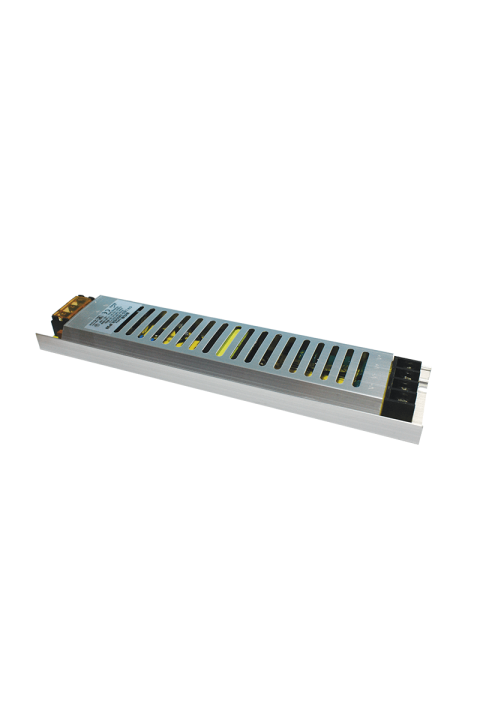 SLIM METAL CV LED DRIVER 150W 230V AC-24V DC 6.25A IP20 WITH TERMINAL