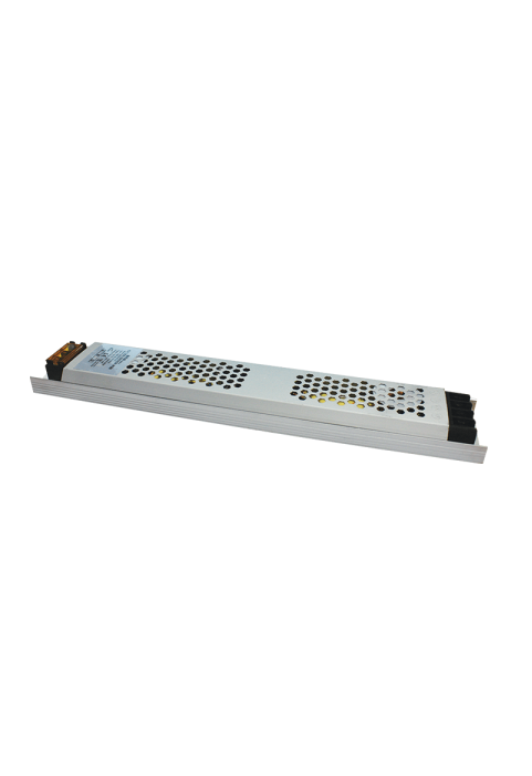 SLIM METAL CV LED DRIVER 200W 230V AC-12V DC 16.67A IP20 WITH TERMINAL