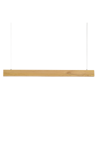 NETTO PENDANT LIGHTING LED 15W WOOD 3000K 1440LM 4X120XH160CM WOODY