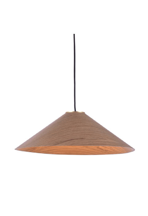 NETTO PENDANT LIGHTING 1X GX53 WALNUTWOOD D36XH160CM NAIROBI