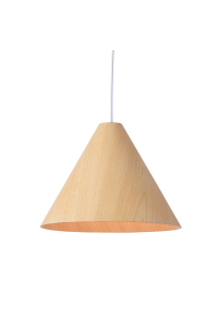 NETTO PENDANT LIGHTING 1X E27 NATURAL WOOD D33XH180CM NAIROBI