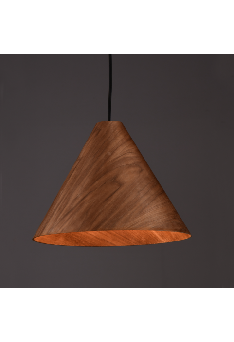 ПЕНДЕЛ 1X E27 WALNUT WOOD D33XH180CM NAIROBI