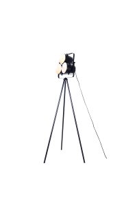 ЛАМПИОН 3ΧΕ27 ЧЕРНО МЕТАЛНО 60Χ60ΧΗ149CM CAMERON