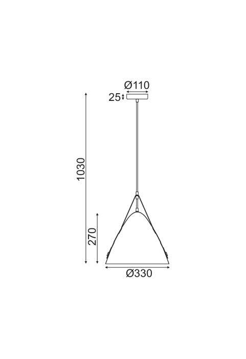 ПЕНДЕЛ 1ΧΕ27 ЧЕРНО МЕТАЛНО+КОЖА D33XH100CM NAOMI