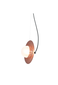 ПЕНДЕЛ 1ΧG9 БРОНЗОВ/ЧЕРНО МЕТАЛНО + СТЪКЛО 14Χ20ΧΗ122CM HYDRA