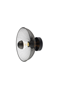 АПЛИК 1ΧΕ27 ЧЕРНО МЕТАЛНО D24Χ12CM KOBE