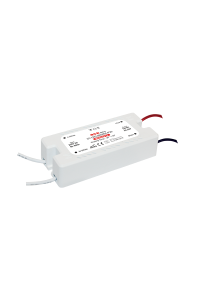 MINI PLASTIC CV LED DRIVER 24W 230V AC-12V DC 2A IP20 WITH CABLES