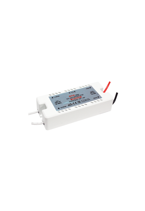 MINI PLASTIC CV LED DRIVER 24W 230V AC-24V DC 1A IP20 WITH CABLES