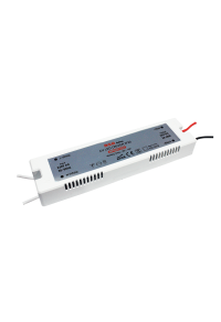 MINI PLASTIC CV LED DRIVER 48W 230V AC-24V DC 2A IP20 WITH CABLES