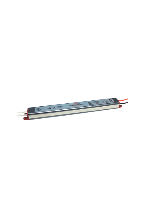 LINEAR METAL CV LED DRIVER 24W 230V AC-12V DC 2A IP67 WITH CABLES