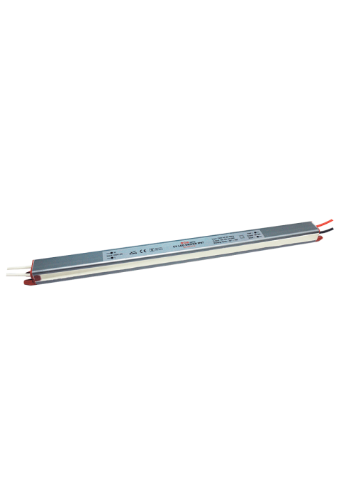 LINEAR METAL CV LED DRIVER 48W 230V AC-12V DC 4A IP67 WITH CABLES