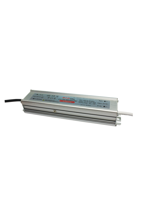 METAL CV LED DRIVER 100W 230V AC-12V DC 8.3A IP67 WITH CABLES