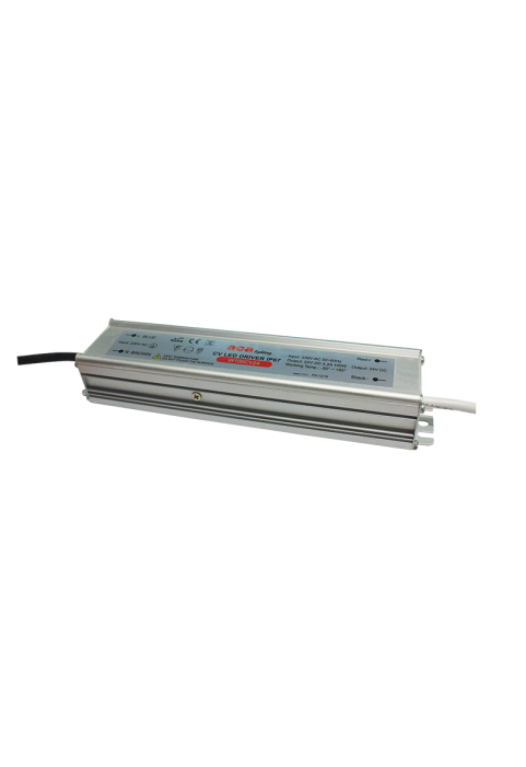METAL CV LED DRIVER 100W 230V AC-24V DC 4.2A IP67 WITH CABLES