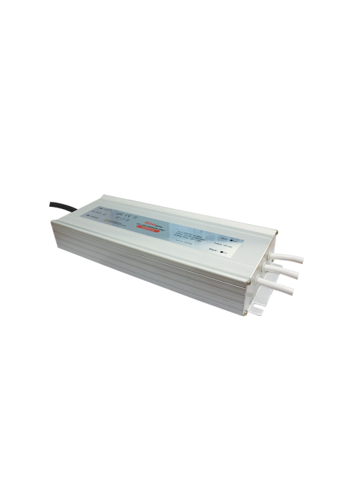 METAL CV LED DRIVER 250W 230V AC-12V DC 20.8A IP67 WITH CABLES