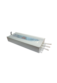 METAL CV LED DRIVER 300W 230V AC-24V DC 12.5A IP67 WITH CABLES