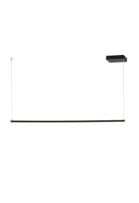 ПЕНДЕЛ ЛЕД 20W 3000K 1600LM ЧЕРНО МЕТАЛНО  100Χ5ΧH150CM ATLANTIS