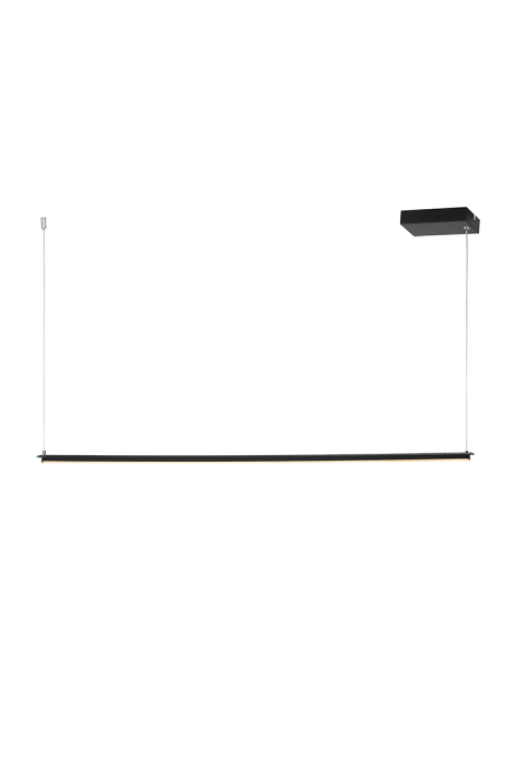 ПЕНДЕЛ ЛЕД 20W 3000K 1600LM ЧЕРНО МЕТАЛНО  100Χ5ΧH150CM ATLANTIS