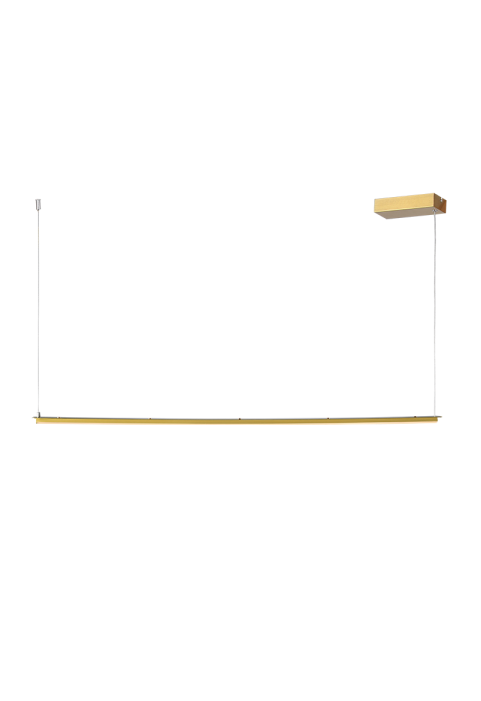 ПОЛИЛЕЙ ACA LIGHTING / LIGHTING LED 20W 3000K 1600LM BRASS MEALLIC 100Χ5ΧH150CM ATLANTIS