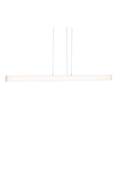 ПОЛИЛЕЙ ЛЕД  36W 3000K 2880LM  360o БЯЛО МЕТАЛНО + PVC 100XD5XH150CM YODA