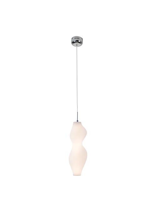 NETTO PENDANT LIGHTING LED 20W 3000K 1600LM 360º ACRYLIC D16ΧH180CM CARYATID