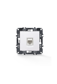PRIME TELEPHONE SOCKET 1xRJ11 CAT3 IP20 WHITE