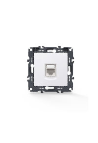 PRIME LAN SOCKET 1xRJ45 CAT6 UTP IP20 WHITE