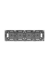PRIME 4 GANG SURFACE MOUNTING BOX IP20 WHITE