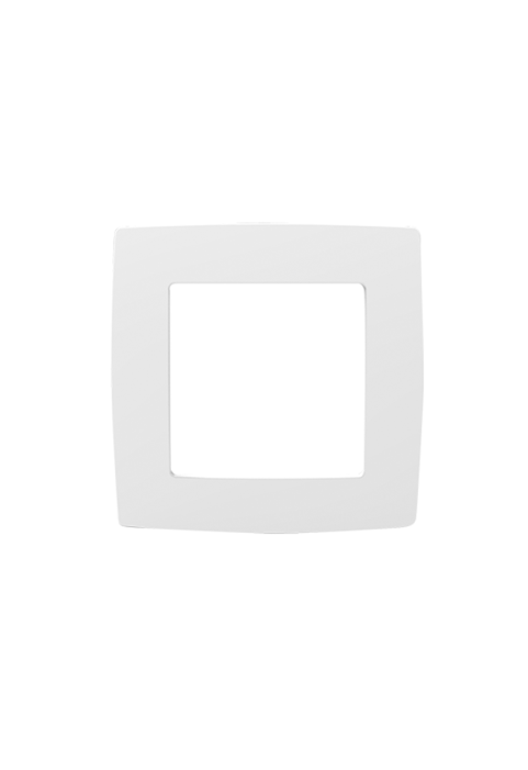 PRIME 1 GANG FRAME IP20 WHITE