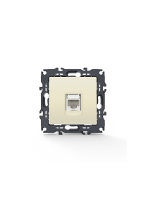 PRIME TELEPHONE SOCKET 1xRJ11 CAT3 IP20 IVORY