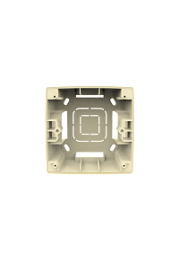 PRIME 1 GANG SURFACE MOUNTING BOX IP20 IVORY