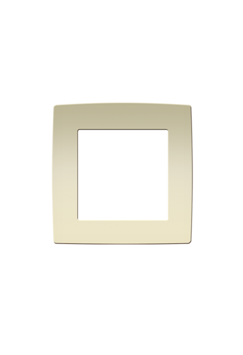 PRIME 1 GANG FRAME IP20 IVORY