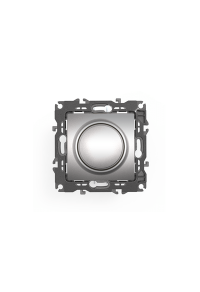 PRIME DIMMER 1 WAY 1P TRIAC 300VA 250VAC IP20 MATT ALUMINUM