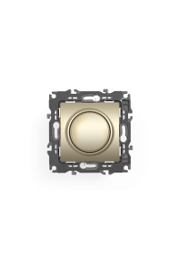 PRIME DIMMER 1 WAY 1P TRIAC 300VA 250VAC IP20 MATT CHAMPAGNE