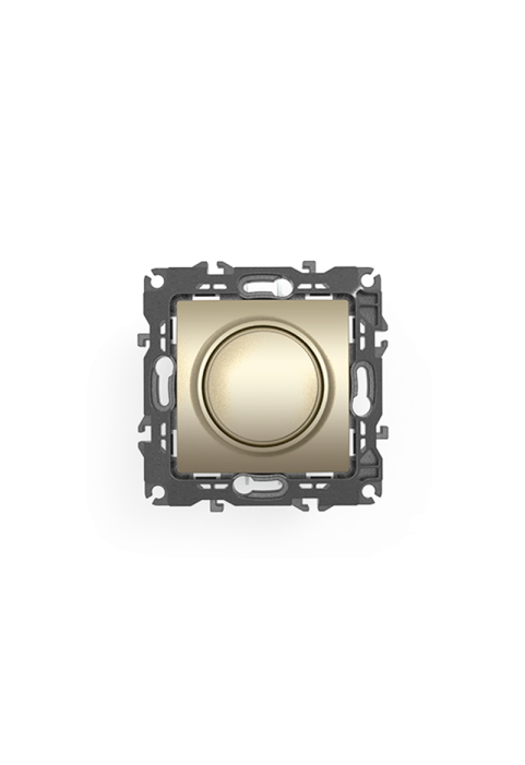 PRIME DIMMER 1 WAY 1P TRIAC 300VA 250VAC IP20 MATT CHAMPAGNE
