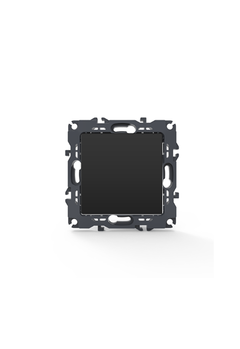 PRIME 1 GANG 1 WAY SWITCH SCREWLESS 1P 10AX 250VAC IP20 MATT ANTHRACITE