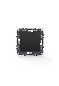 PRIME 1 GANG 2 WAY SWITCH SCREWLESS 1P 10AX 250VAC IP20 MATT ANTHRACITE