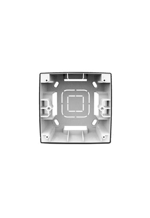 PRIME 1 GANG SURFACE MOUNTING BOX IP20 MATT ANTHRACITE