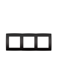 PRIME 3 GANG FRAME IP20 MATT ANTHRACITE