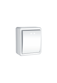MURATA 1 GANG PUSH BUTTON SWITCH & LED LAMP 