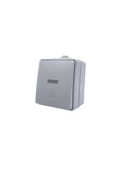 ARMY 1 GANG PUSH BUTTON SWITCH & LED LAMP (12VAC) 