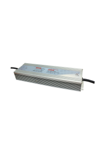 ^METAL 5YRS CV LED DRIVER 200W 230V AC-12V DC 16.7A IP67 WITH CABLES