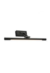 АПЛИК ЛЕД  12W 3000K 780LM ЧЕРНО МЕТАЛНО  IP44 50X6X19CM RIO