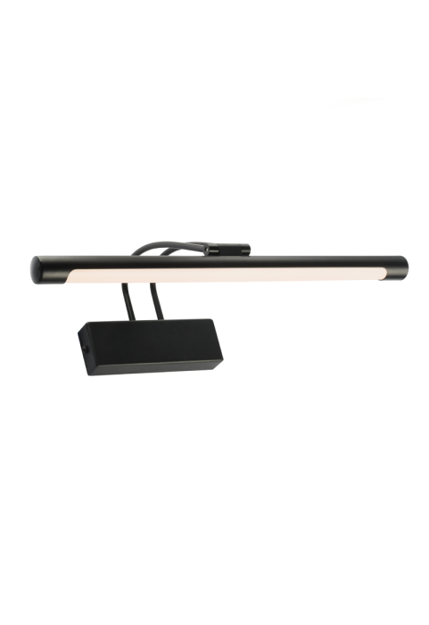 АПЛИК ЛЕД 8W 3000K 520LM ЧЕРНО НЕРЪЖДАЕМА СТОМАНА IP44 40X12X19CM  ARIA